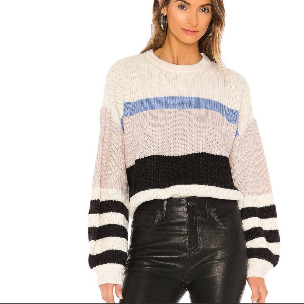 Sanctuary Striped Knit Sweater